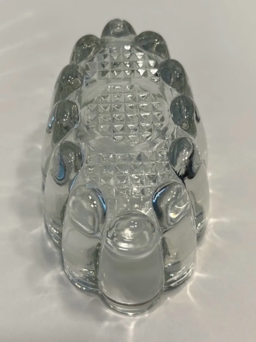 Set of 2 Princess House Crystal spoon rest flatware Holders
